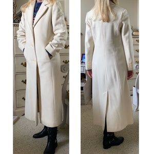 Chadwicks Winter White Wool Coat